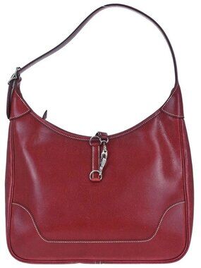 Hermes Rouge H Lisse Trim 31 Shoulder Bag □E
